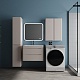 Style Line Тумба с раковиной Бергамо Мини 70 подвесная Люкс Plus антискрейтч карамель матовая – фотография-19